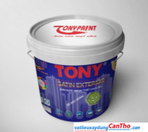 Sơn Ngoại Thất Tony Satin Siêu Bóng 18L